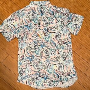 Robert Graham Multicolor Paisley Button Down Shirt